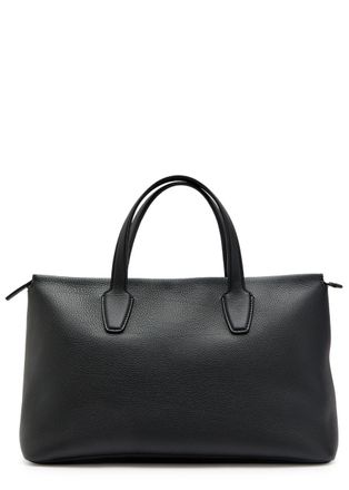 The Row The Row Marcel Grained Leather Tote - Black - One Size