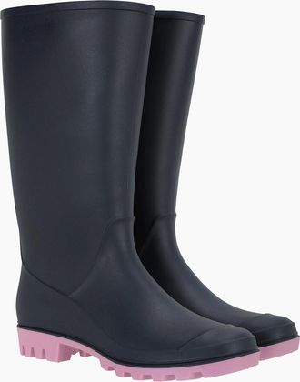 Mountain Warehouse Womens Mountain Warehouse Womens/Ladies Splash Wellington Boots - Navy - Size: 4
