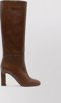 Aquazzura leather sellier boots