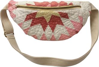 Generic Quilted Tote Bag,Handmade Portable Boho Quilted Pouch,Vintage Inspired Fabric Sling Bag - for Daily Outdoor Climbing Cycling Fishing Sports Camping Tr