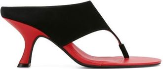 Naked Wolfe Mercer Black/Red Suede at Nordstrom, Size 38.5
