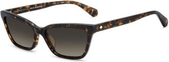 Kate Spade New York KS Aisha 2/S 086/HA Womens Sunglasses Tortoiseshell Size 55