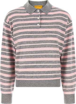 Guest In Residence Clloegiate Stripe Polo Maglioni Multicolor-Donna