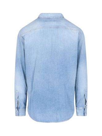 Dsquared2 Mens Shirts Blue Cotton
