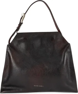 Orciani Borsa a spalla Trinity Lagoon M - - Bags - Donna - Marrone - ONE SIZE