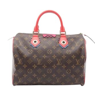Louis Vuitton Pre-owned Handbags, female, Brown, Size: ONE SIZE Pre-owned Vintage Monogram Handbag