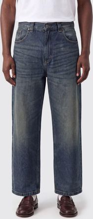 Carhartt Work in Progress Brandon Mid-Rise Wide-Leg Five-Pocket Jeans in Cotton Denim