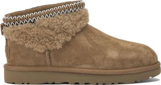 UGG Classic Ultra Mini Maxi Curly Ankle Boots