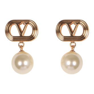 Valentino Garavani Accessoires, Dames, Geel, ONE Size, Earrings