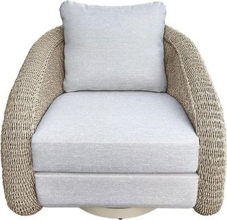 Safavieh Couture Jilina Swivel Patio Chair