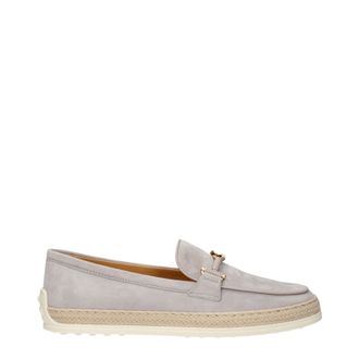 Tod's Tods Mujers Mocasines de ante gris