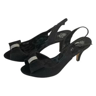 J. Rene&eacute; Womens Dayna Slingback Heel In Glimmer Fabric