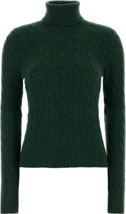 Ralph Lauren Bottle Green Wool Blend Sweater