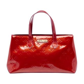 Louis Vuitton Pre-owned Handbags, female, Red, Size: ONE SIZE Pre-owned Wilshire PM