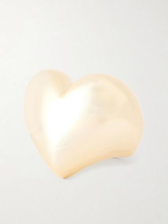 Jennifer Fisher Anello Con Finitura Oro Puffy Heart