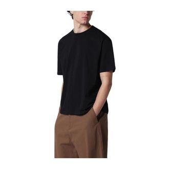 STUDIO NICHOLSON T-Shirts, male, Black, Size: S Bric T-Shirt