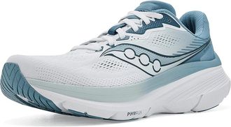 Saucony Guide 19 Womens Shoes White/Storm : 11.5 B - Medium, Textile