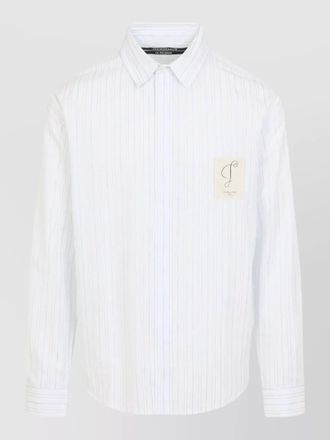 Jacquemus striped relaxed-fit cotton shirt