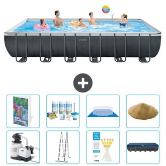 Intex Piscina Ultra Xtr Rectangular - 732x366x132 Cm - 9-piezas S569