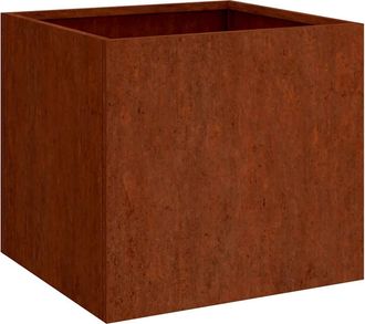 vidaXL Jardinera De Acero Corten 42x40x39 Cm Vidaxl
