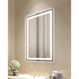 OEM Espejo De Tocador De Ba&ntilde;o Led Con Iluminaci&oacute;n Frontal Y Retroiluminada, Con Memoria Y Luces, Con Temperatura Regulable De 3 Colores Sin Niveles, 10-10