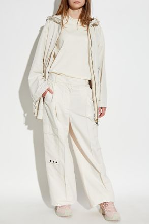 Moncler Jacket Saverne, Womens, Cream