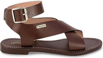 Les Tropeziennes Platte sandalen in leer Haglaett