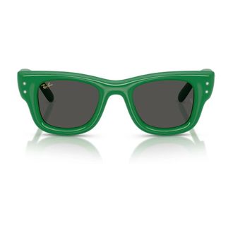 Ray-Ban Sunglasses, unisex, Green, Size: 47 MM Rb4940B Wayfarer Puffer