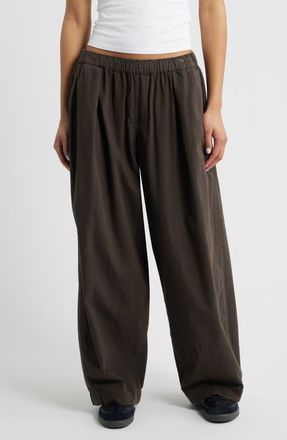 BDG Bobbi Oversize Wide Leg Pants in Brown at Nordstrom, Size X-Large