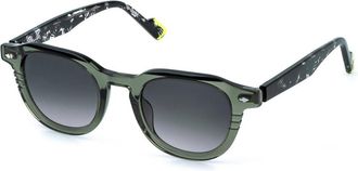 Sting SST578V 02GN Mens Sunglasses Green Size 48