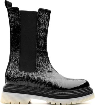 Laura Bellariva Chelsea Boots - Dames - Chelseaboots - Groen - 38 EU - Leer - Schoenen