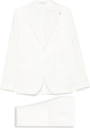 Tagliatore Completo in lino - Bianco