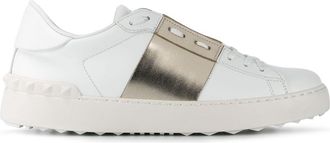 Valentino Garavani Offene Ledersneaker von Valentino Garavani