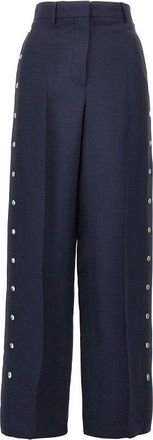 Stella McCartney Tailored pants with press-studs Woman 40