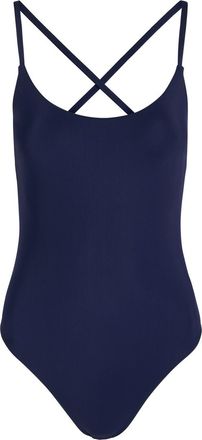 Lido Uno Cross-back Swimsuit - Navy - S (UK8-10 / S)