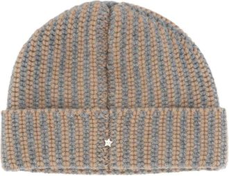 Lorena Antoniazzi Berretto con applicazione - Grigio