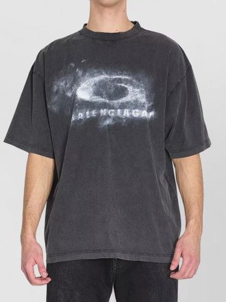 Balenciaga crayon loop oversized jersey t shirt
