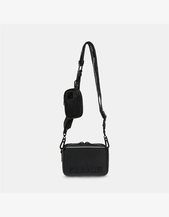 Steve Madden Womens Bsacha Cross Body Rectangle Shape Sling Bag - Black - Size: ONE size