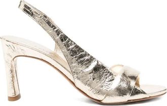 Del Carlo Metis Sling Back Medium Heel Sandals