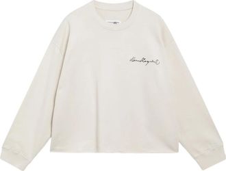 Maison Margiela Sweatshirt - Dames - Sweatshirts - Beige - M - Hoodies & sweatvesten