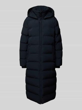 Wellensteyn Steppmantel mit Kapuze Modell GOLDMINE in Marine, Gr&ouml;&szlig;e S