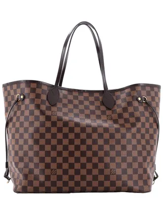 Louis Vuitton Neverfull Nm Tote Damier Gm (Authentic Pre-Loved)