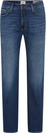Brax Brax, Jeans, Heren, Blauw, XS L34, Katoen, Clint Slim-fit Jeans