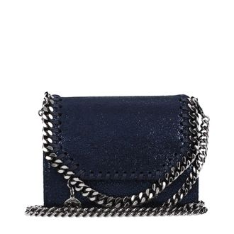 Stella McCartney Stella McCartney Blauwe Leren Portemonnee