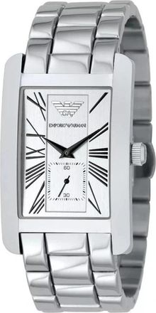 Emporio Armani Ar 0145 Horloge - Heren - Horloges - Grijs - ONE Size - Accessoires