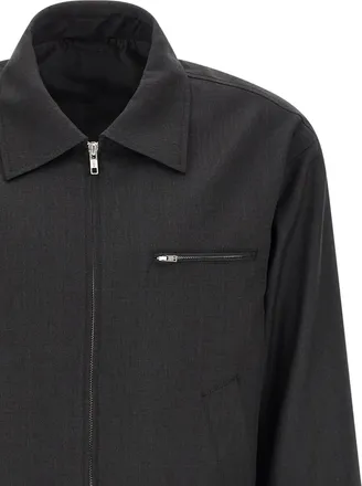 Mfpen Wool Full-Length Mens Jacket