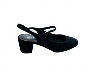 Vaneli Womens Claire Pump In Black Suede