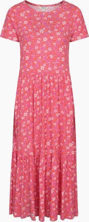 Mountain Warehouse Womens Mountain Warehouse Womens/Ladies Sardinia Floral Tiered Dress - Pink - Size: 12