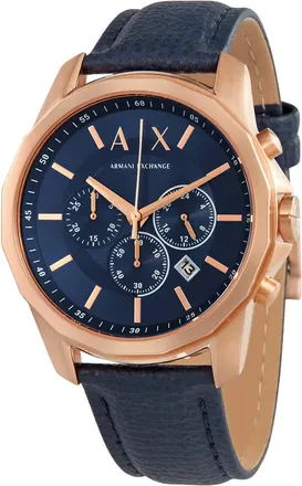 A|X Armani Exchange Banks Chronograph Quartz Blue Dial Mens Watch AX1723