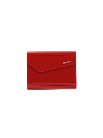 Jimmy Choo London Candy Clutch Red